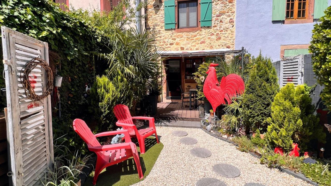 Gite Le Coq Rouge Eguisheim Exterior foto