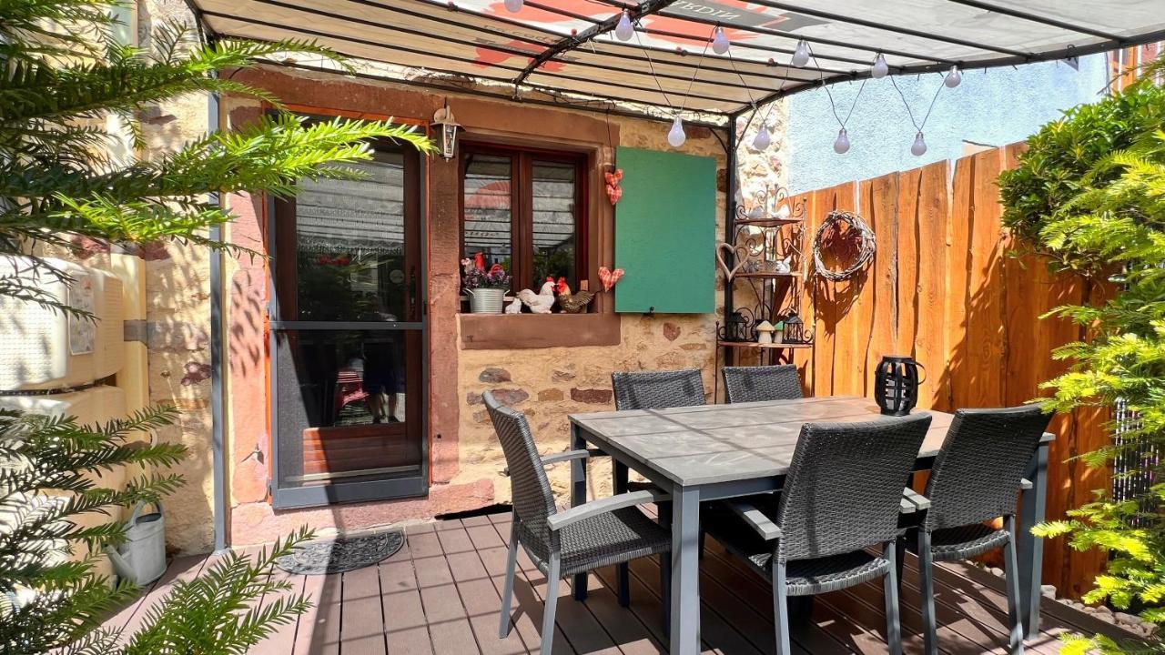 Gite Le Coq Rouge Eguisheim Exterior foto