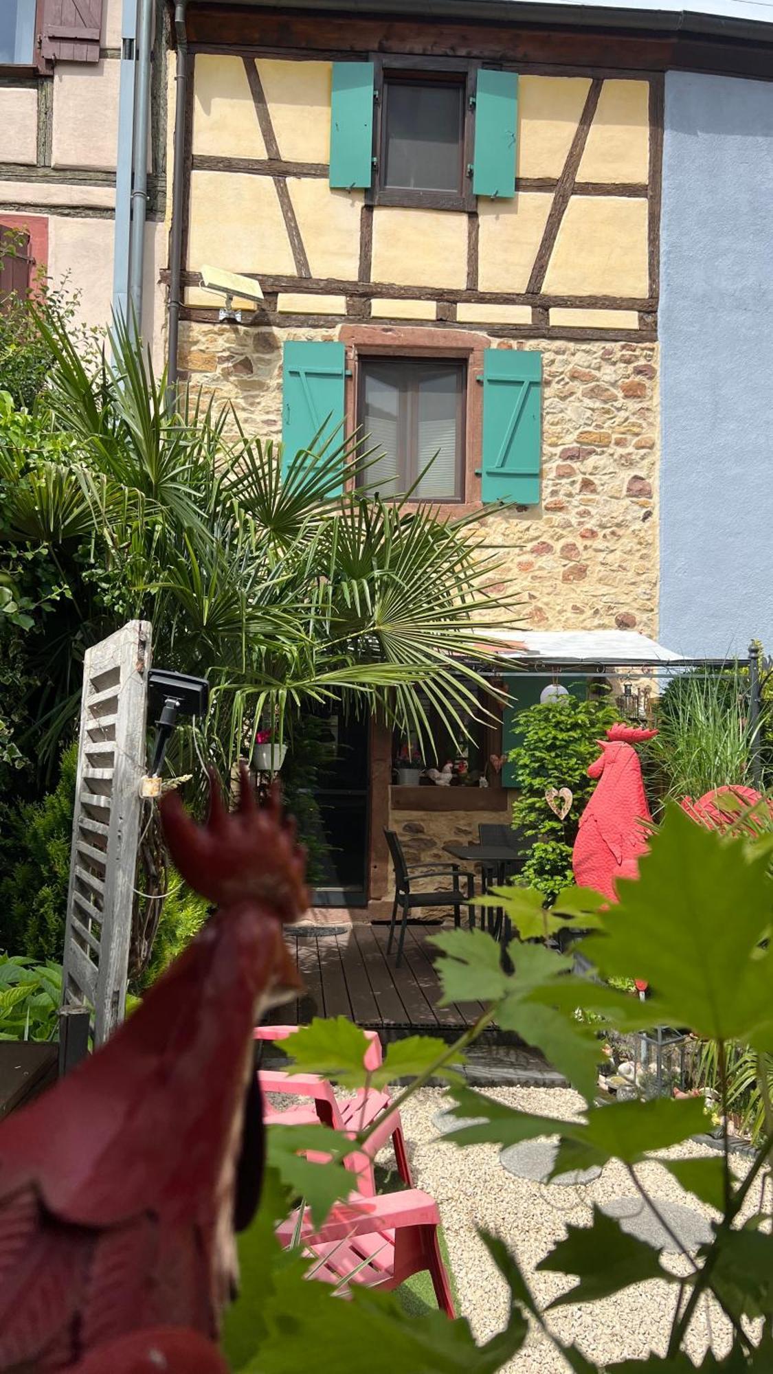 Gite Le Coq Rouge Eguisheim Exterior foto