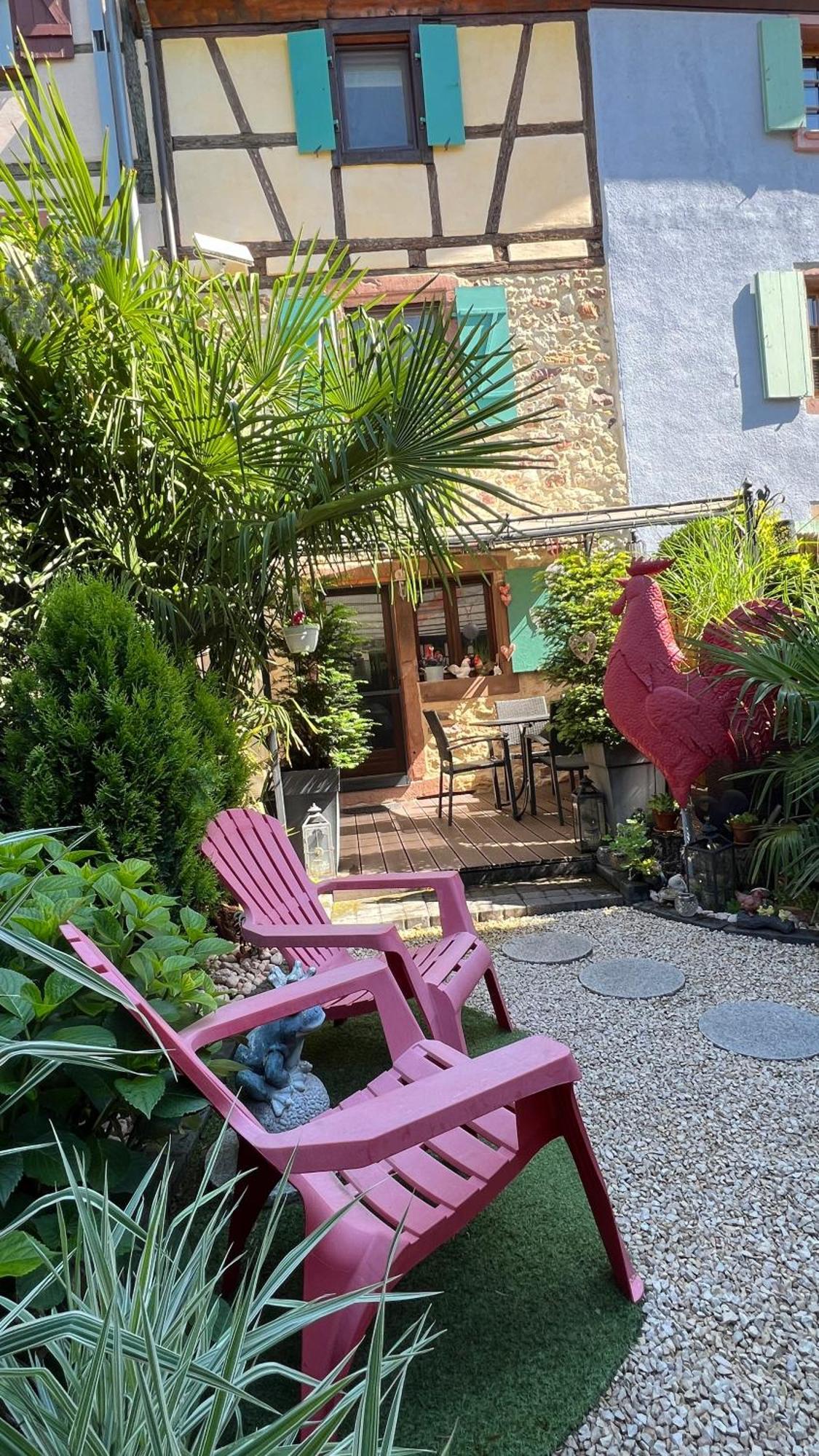 Gite Le Coq Rouge Eguisheim Exterior foto