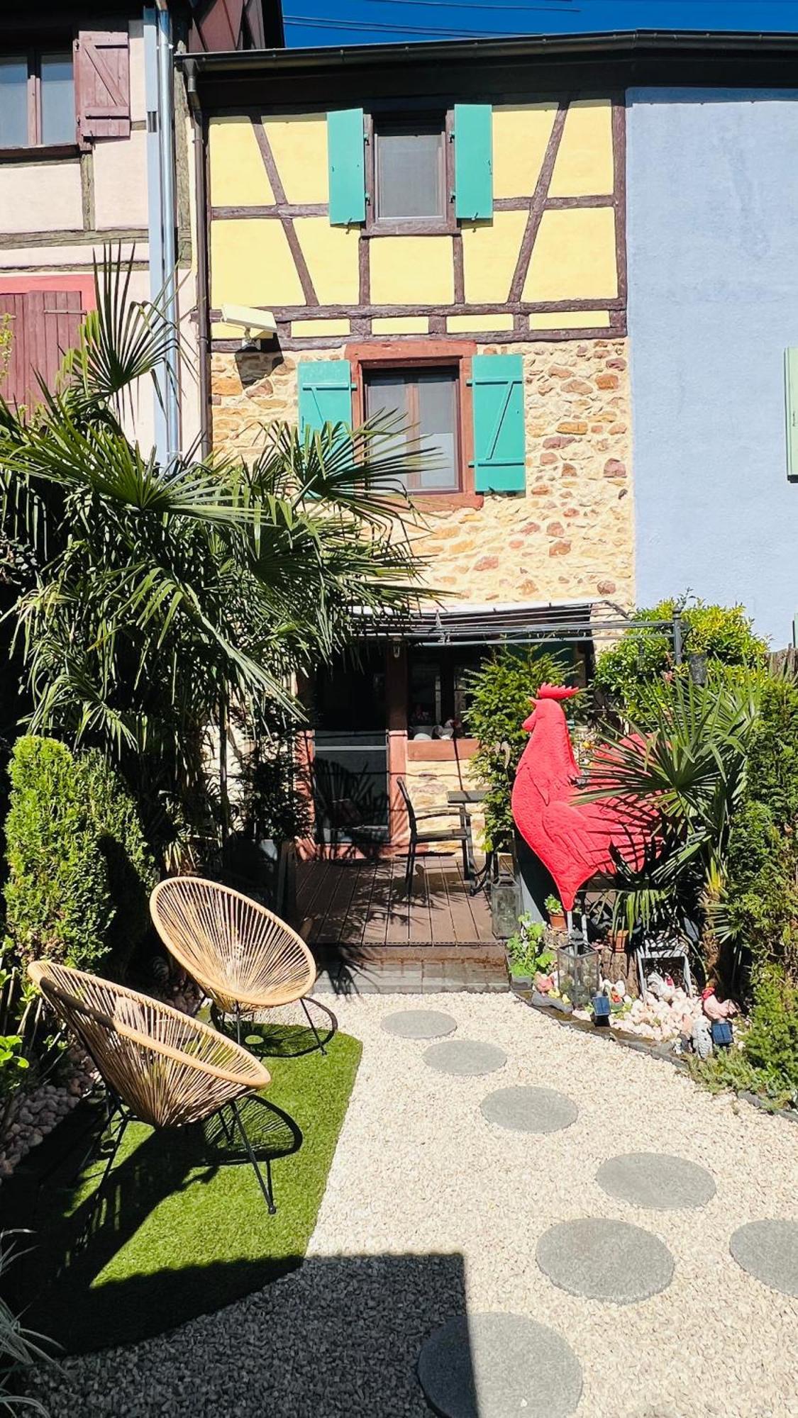 Gite Le Coq Rouge Eguisheim Exterior foto