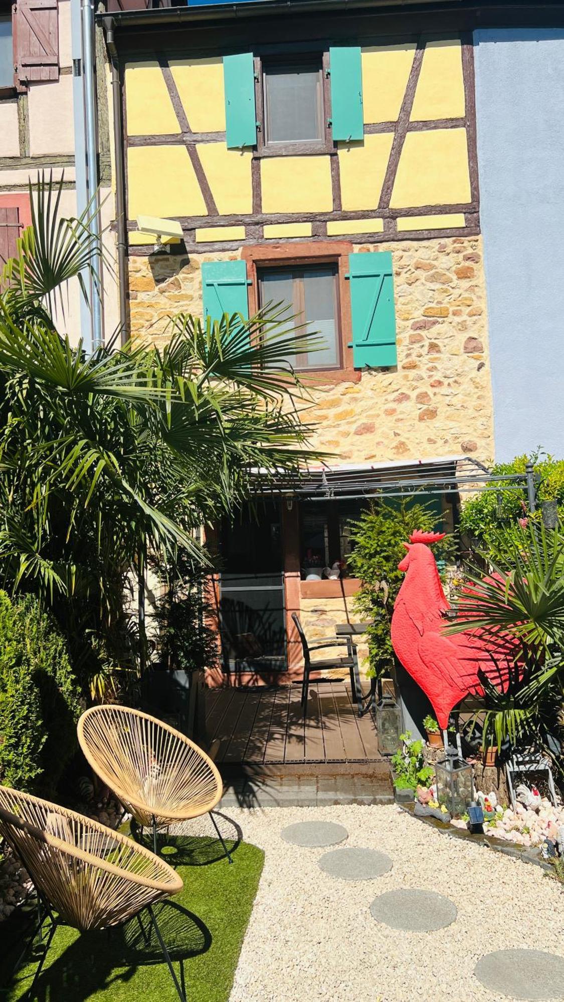 Gite Le Coq Rouge Eguisheim Exterior foto