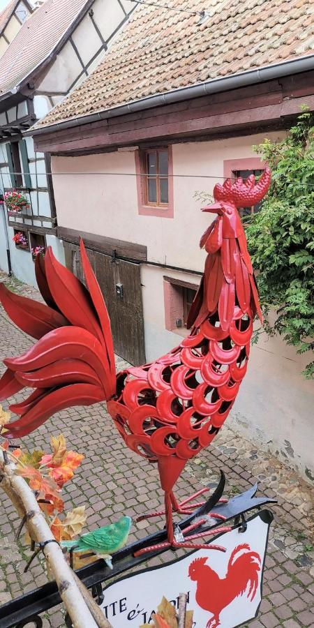 Gite Le Coq Rouge Eguisheim Exterior foto