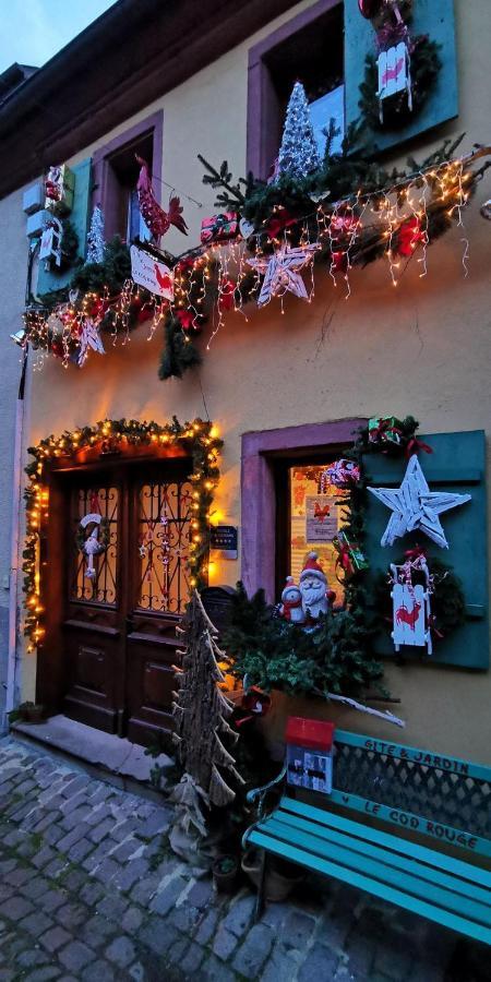 Gite Le Coq Rouge Eguisheim Exterior foto